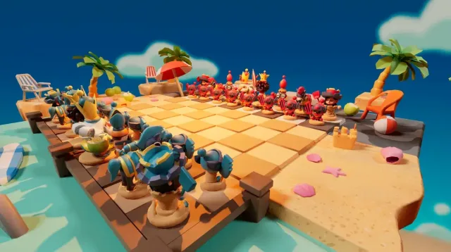 eChess beach theme